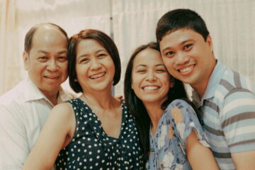 Maj and Reg with Mom and Dad